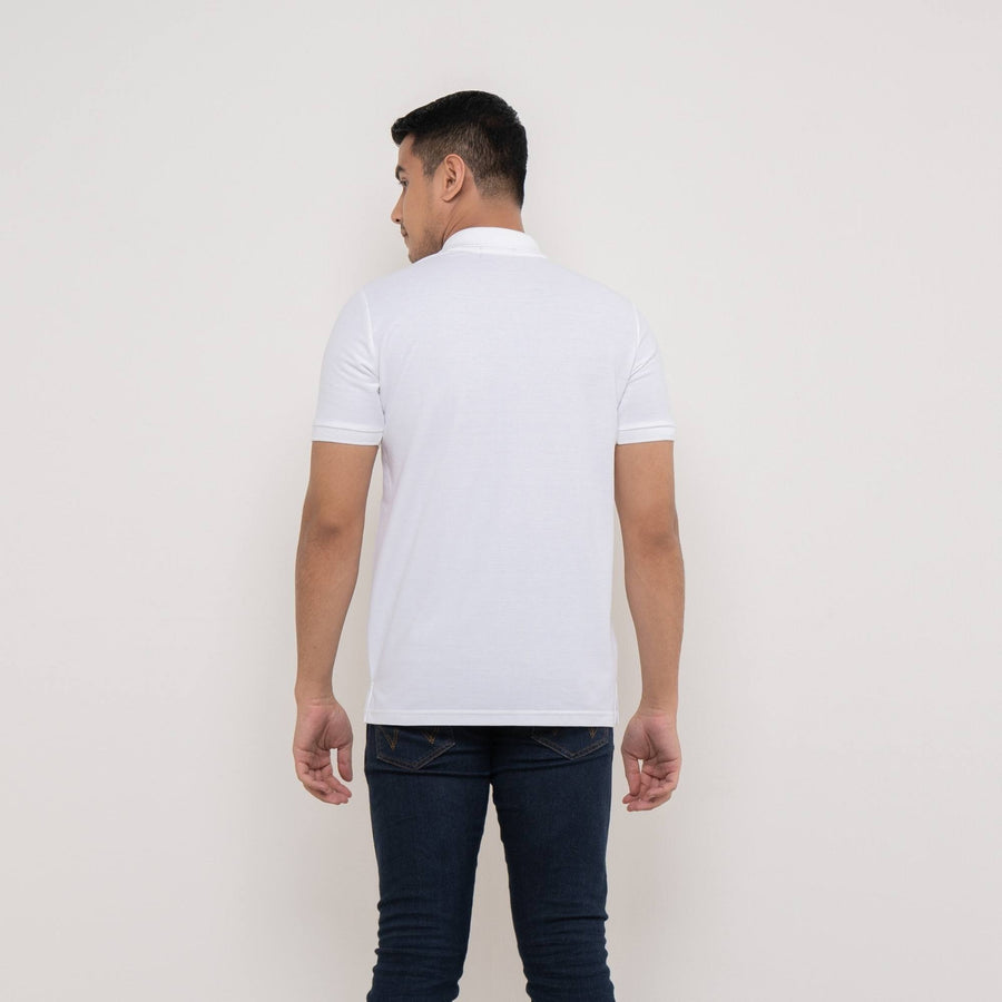 POLO SHIRT (OLD EDITION) - WHITE